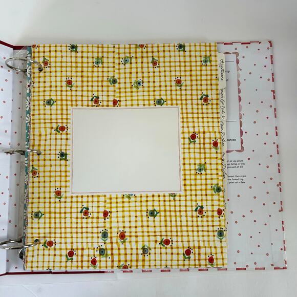 Susan Branch Recipe Binder Home Cooking Window Cover Complete VTG Kitchen - Picture 3 of 12